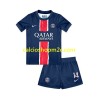 Paris Saint Germain Desire Doue 14 Bambino Maglia Prima 2024/2025 Manica Corta